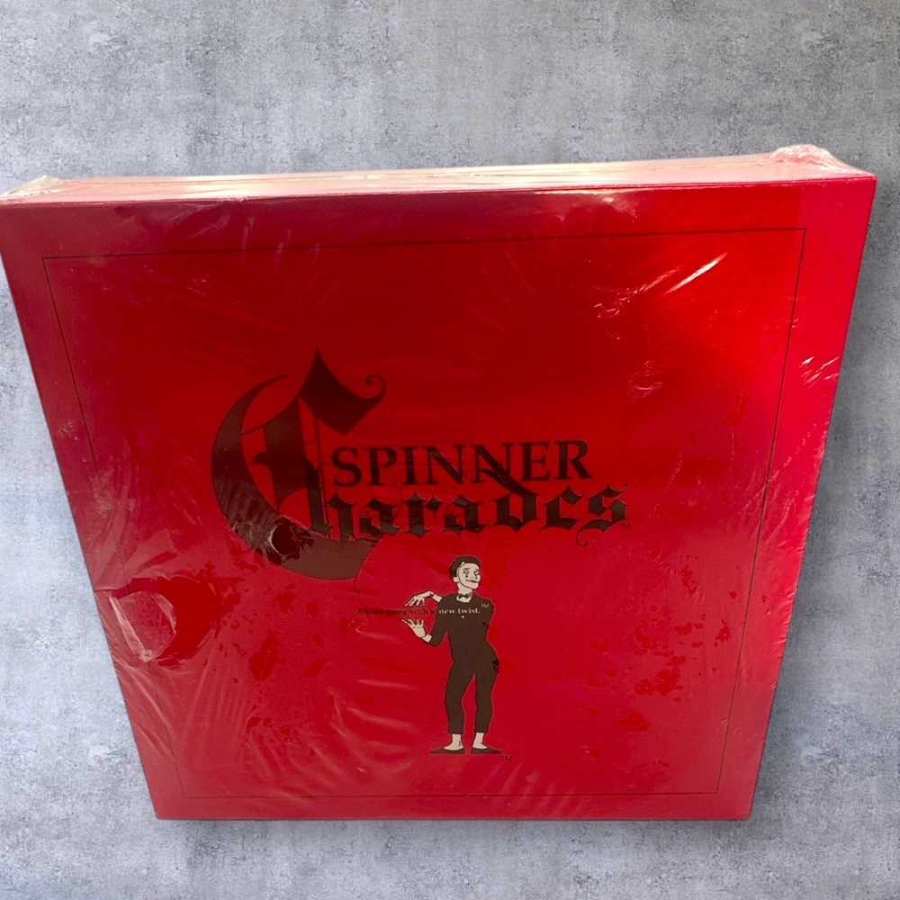 VTG NIB -Rare 1988 Spinner Charades Game Spiel‎ Company